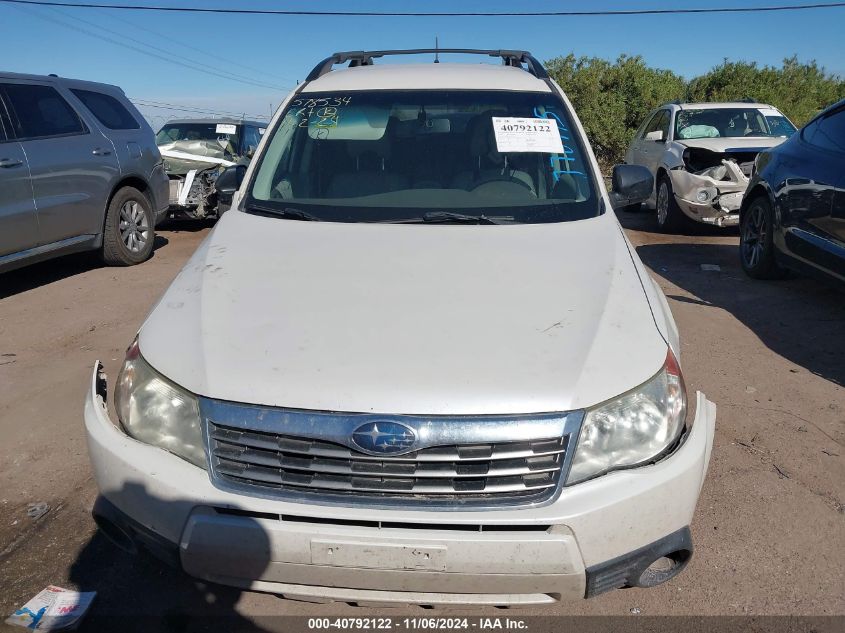 2010 Subaru Forester 2.5X VIN: JF2SH6BC1AH778775 Lot: 40792122