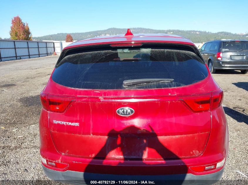 2018 Kia Sportage Lx VIN: KNDPMCAC5J7344221 Lot: 40792129