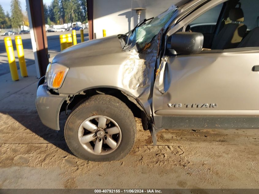 2008 Nissan Titan Xe VIN: 1N6AA07F38N359964 Lot: 40792155