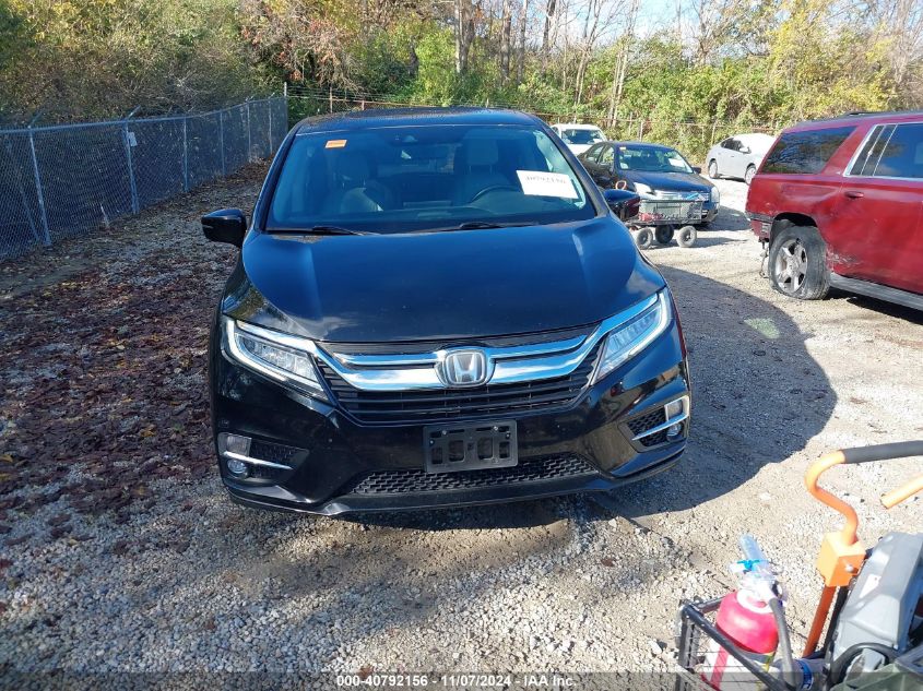 2018 Honda Odyssey Elite VIN: 5FNRL6H92JB023710 Lot: 40792156