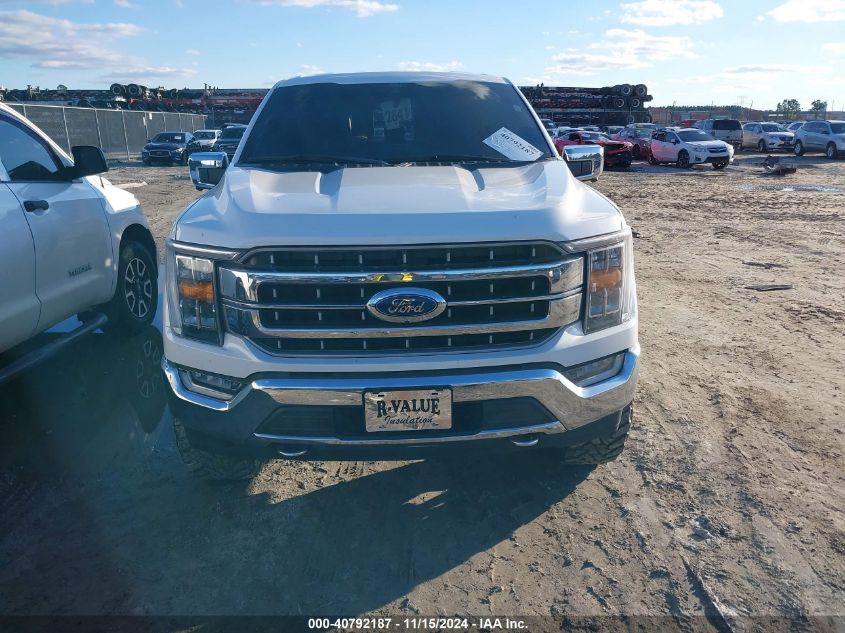 2021 Ford F-150 Lariat VIN: 1FTFW1E86MKD79383 Lot: 40792187