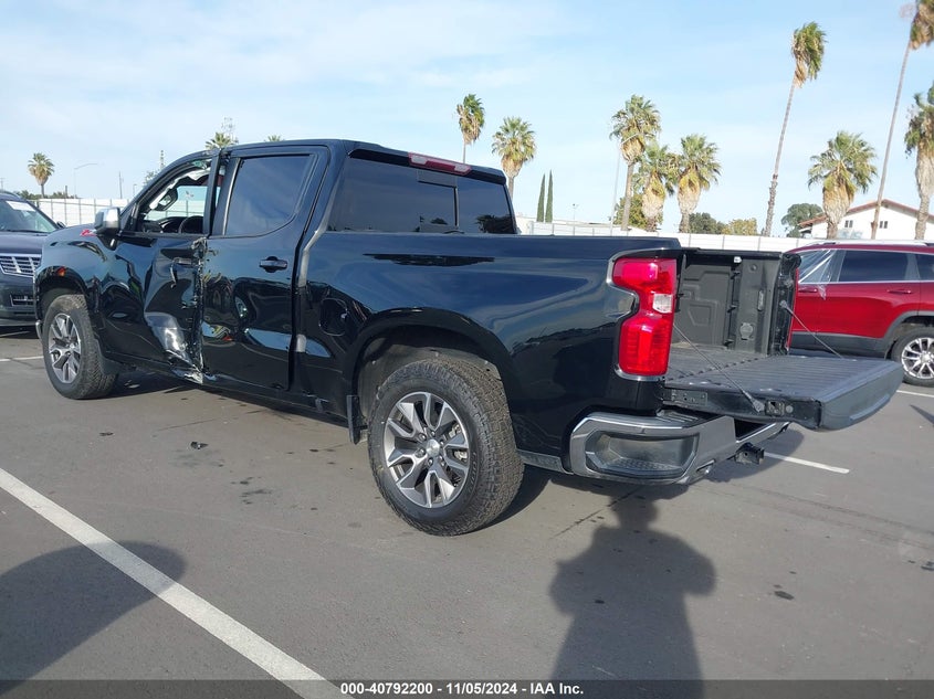 2021 CHEVROLET SILVERADO 1500 4WD  SHORT BED LT - 3GCUYDEDXMG237562