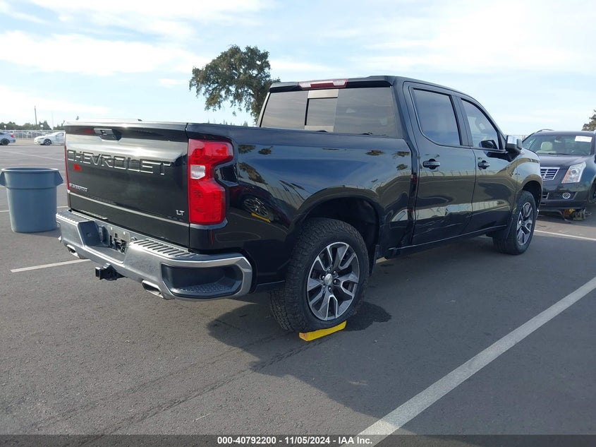 2021 CHEVROLET SILVERADO 1500 4WD  SHORT BED LT - 3GCUYDEDXMG237562