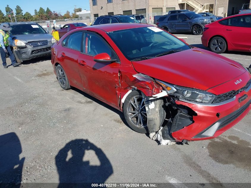 2022 Kia Forte Lxs VIN: 3KPF24AD6NE474658 Lot: 40792210