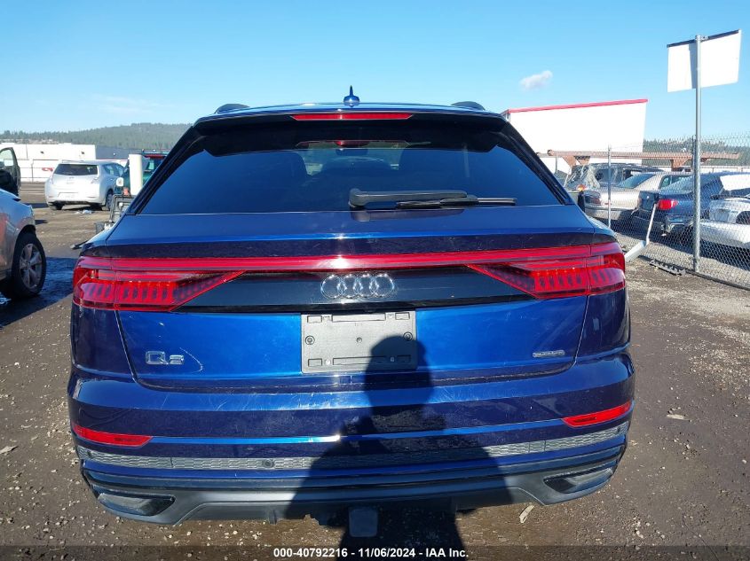 2019 Audi Q8 55 Premium VIN: WA1FVAF17KD039580 Lot: 40792216