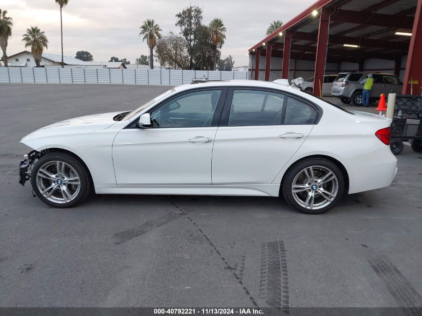 2016 BMW 340I xDrive VIN: WBA8B7G50GNT14443 Lot: 40792221