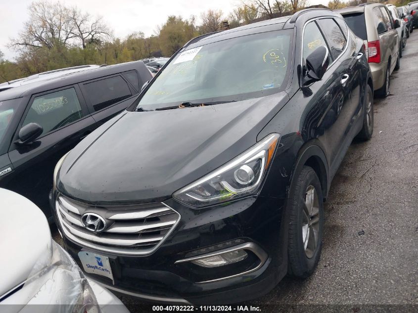 2017 Hyundai Santa Fe Sport 2.4L VIN: 5XYZU3LB0HG432670 Lot: 40792222