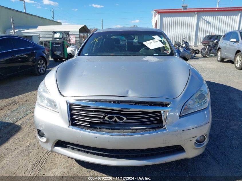 2012 Infiniti M35H VIN: JN1EY1AP8CM910835 Lot: 40792226