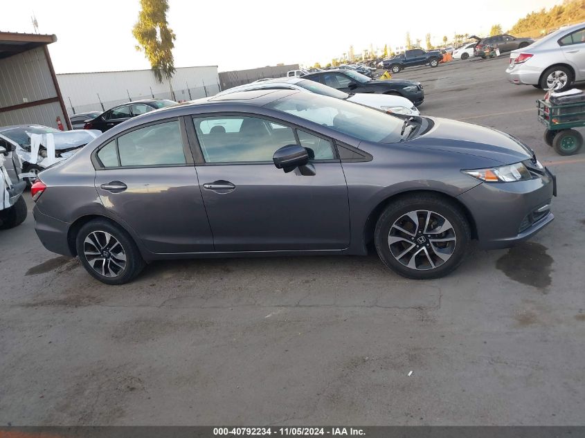 2015 Honda Civic Ex VIN: 19XFB2F87FE298012 Lot: 40792234