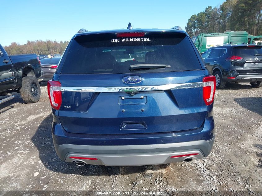 2017 Ford Explorer Xlt VIN: 1FM5K7D87HGA71445 Lot: 40792246