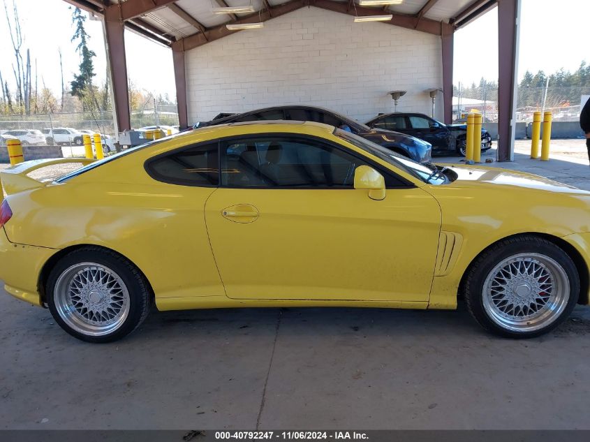 2004 Hyundai Tiburon Gt/Gt Sp Ed/Gt V6 Special Edition VIN: KMHHN65F14U153131 Lot: 40792247