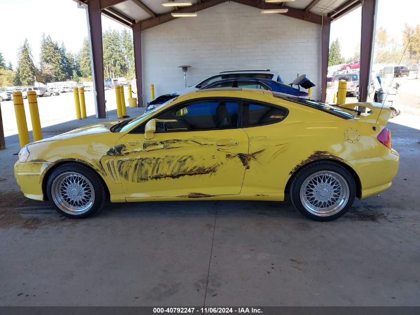2004 Hyundai Tiburon Gt/Gt Sp Ed/Gt V6 Special Edition VIN: KMHHN65F14U153131 Lot: 40792247