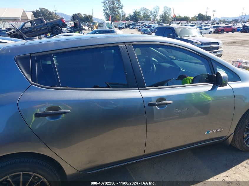 2015 Nissan Leaf S VIN: 1N4AZ0CPXFC329580 Lot: 40792258