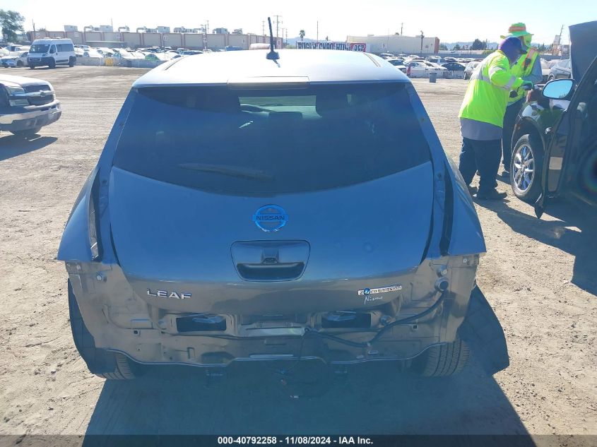 2015 Nissan Leaf S VIN: 1N4AZ0CPXFC329580 Lot: 40792258