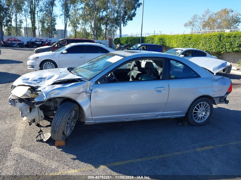 2005 Honda Civic Ex VIN: 1HGEM22985L004807 Lot: 40792261