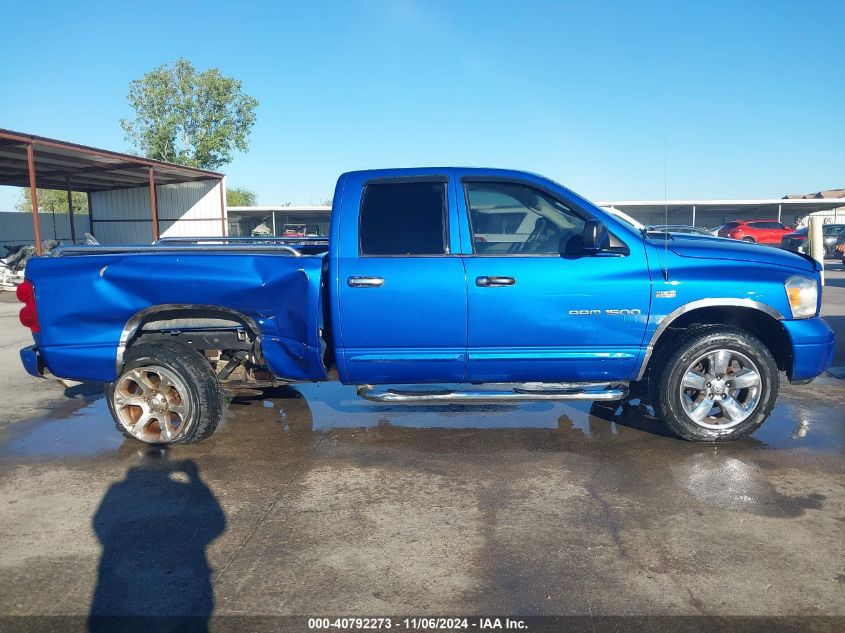 2007 Dodge Ram 1500 Slt/Trx4 Off Road/Sport VIN: 1D7HU18297S213858 Lot: 40792273