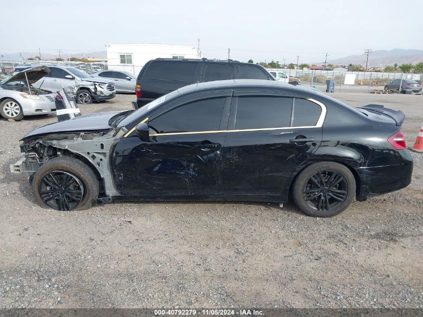 2013 Infiniti G37 Journey VIN: JN1CV6AP8DM726512 Lot: 40792279