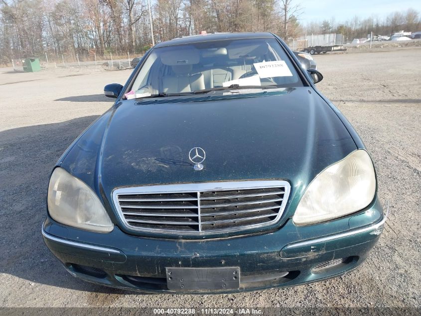 2002 Mercedes-Benz S 430 VIN: WDBNG70J62A308188 Lot: 40792288