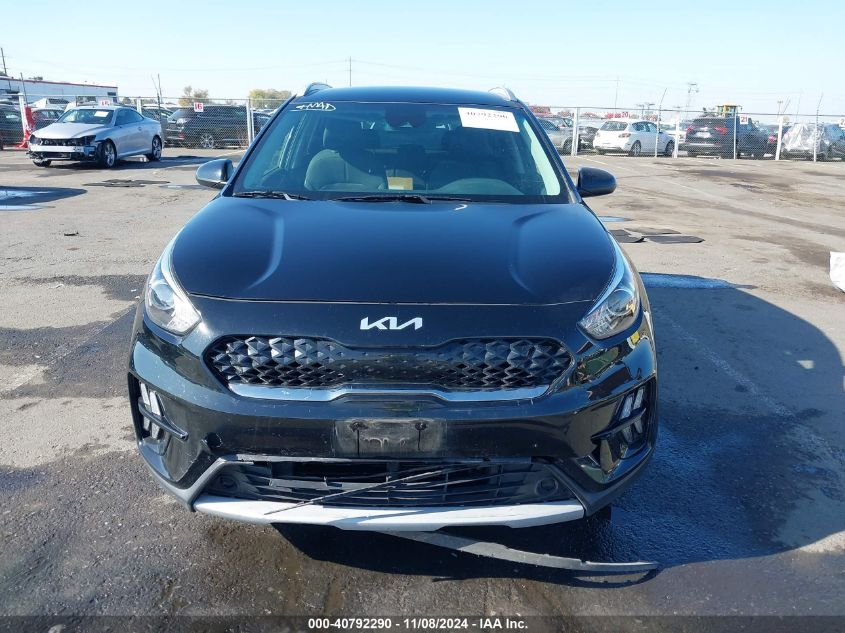 2022 Kia Niro Lxs VIN: KNDCB3LC5N5503192 Lot: 40792290