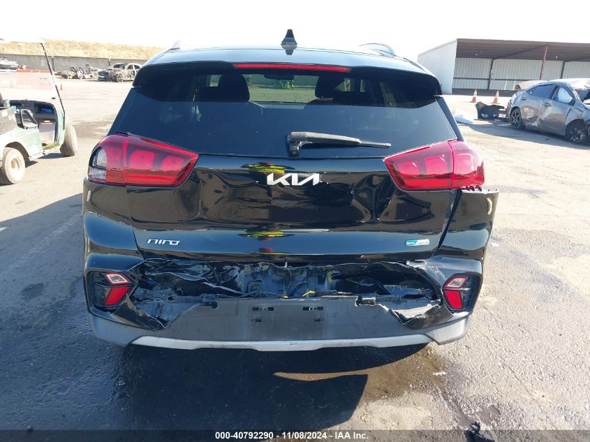 2022 Kia Niro Lxs VIN: KNDCB3LC5N5503192 Lot: 40792290