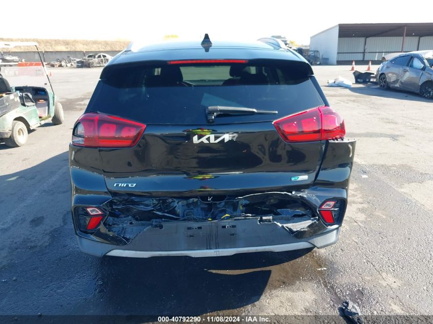 2022 Kia Niro Lxs VIN: KNDCB3LC5N5503192 Lot: 40792290