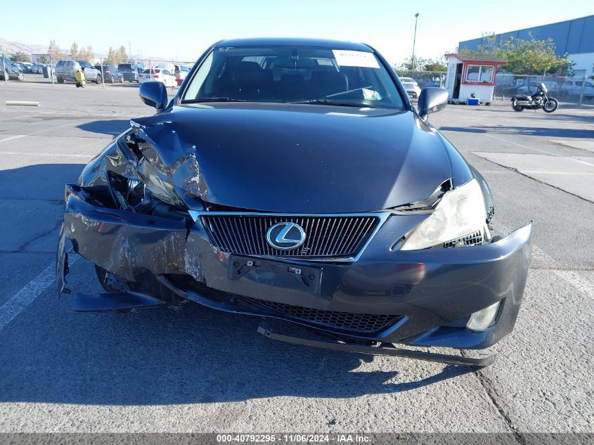 2008 Lexus Is 250 VIN: JTHBK262085082560 Lot: 40792295