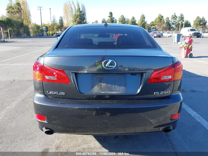 2008 Lexus Is 250 VIN: JTHBK262085082560 Lot: 40792295