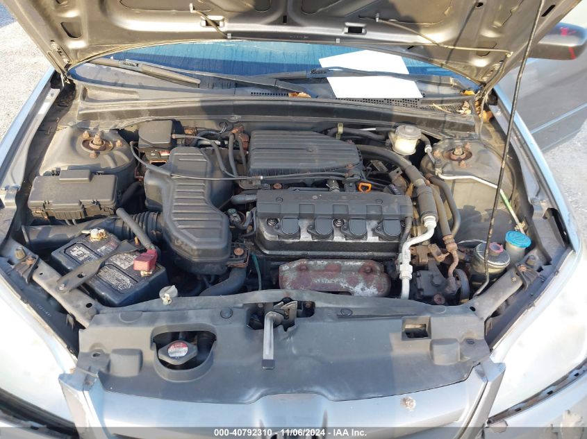 2004 Honda Civic Lx VIN: 2HGES165X4H509038 Lot: 40792310