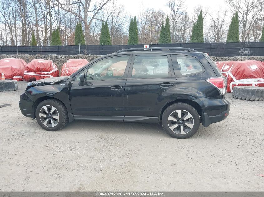 2017 Subaru Forester 2.5I VIN: JF2SJABC5HH499606 Lot: 40792320