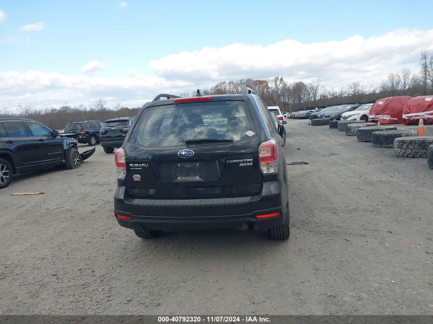 2017 Subaru Forester 2.5I VIN: JF2SJABC5HH499606 Lot: 40792320