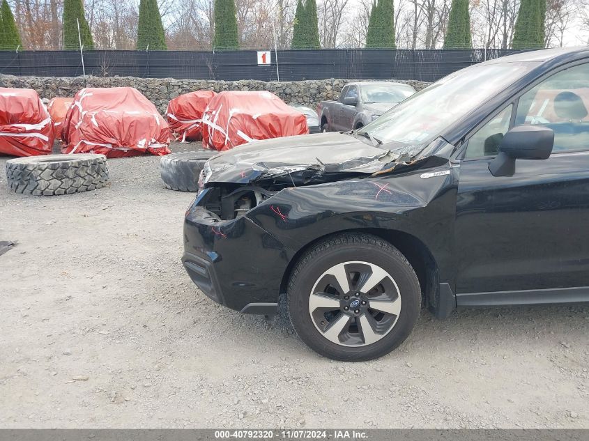 2017 Subaru Forester 2.5I VIN: JF2SJABC5HH499606 Lot: 40792320