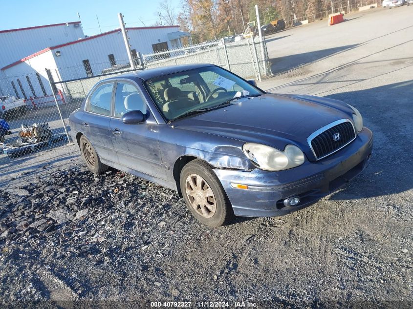 2004 Hyundai Sonata Base (A4) VIN: KMHWF25SX4A018130 Lot: 40792327