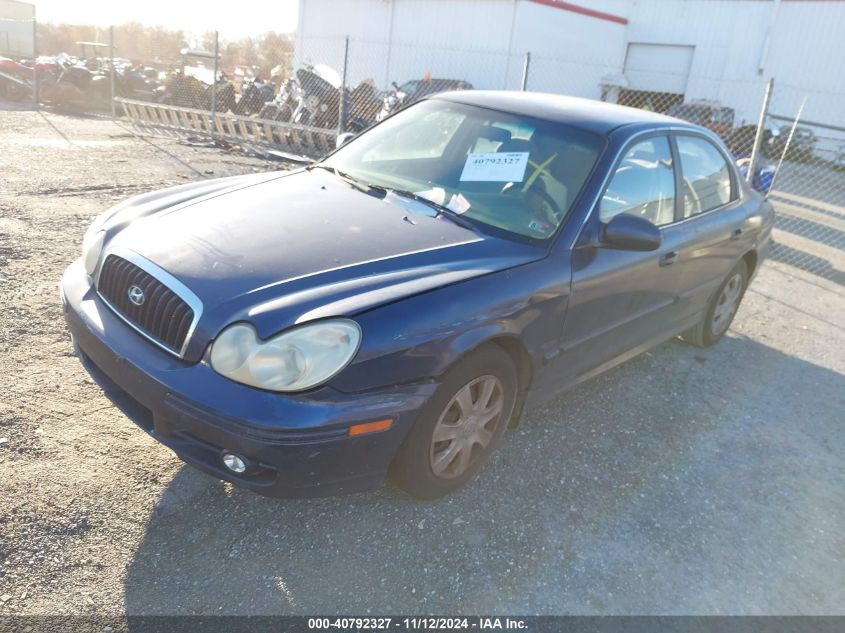 2004 Hyundai Sonata Base (A4) VIN: KMHWF25SX4A018130 Lot: 40792327