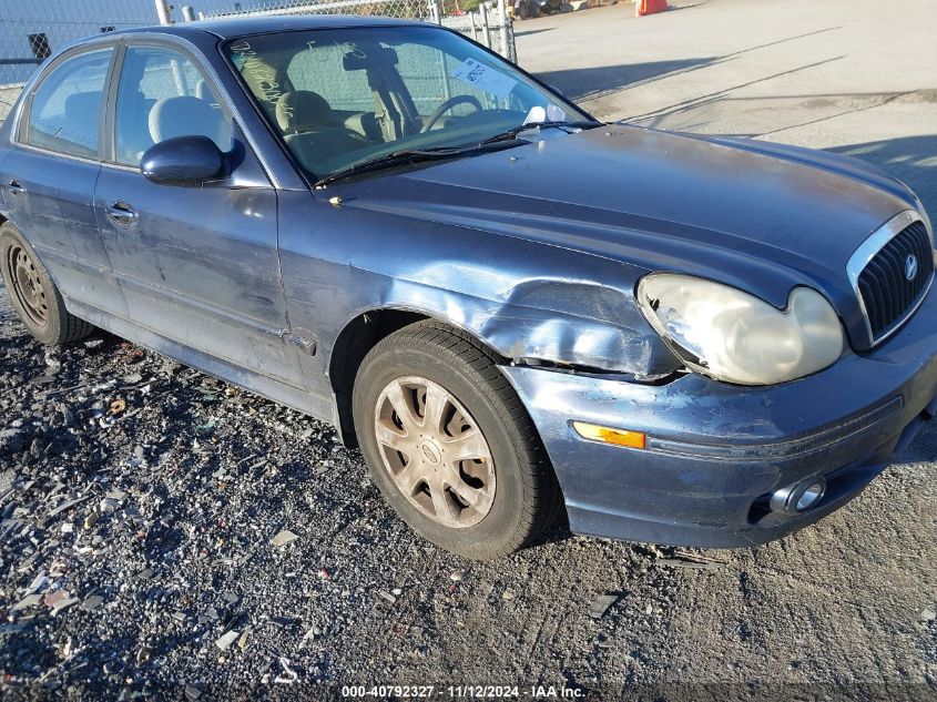 2004 Hyundai Sonata Base (A4) VIN: KMHWF25SX4A018130 Lot: 40792327