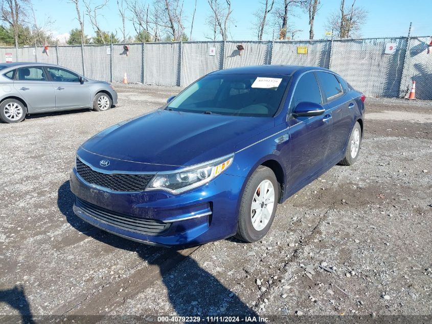 2017 Kia Optima Lx VIN: 5XXGT4L3XHG168340 Lot: 40792329