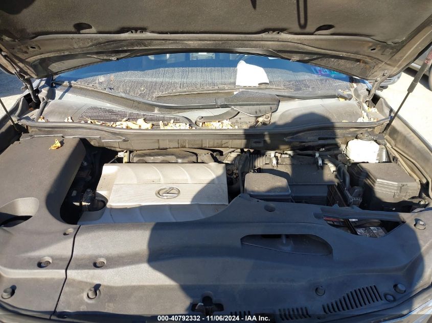 2013 Lexus Rx 350 VIN: 2T2BK1BA8DC222999 Lot: 40792332