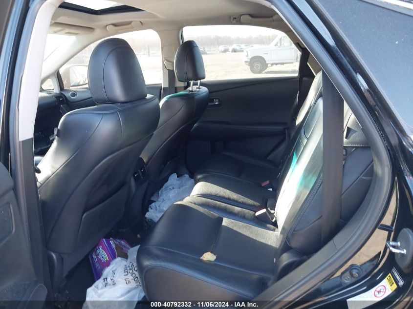 2013 Lexus Rx 350 VIN: 2T2BK1BA8DC222999 Lot: 40792332
