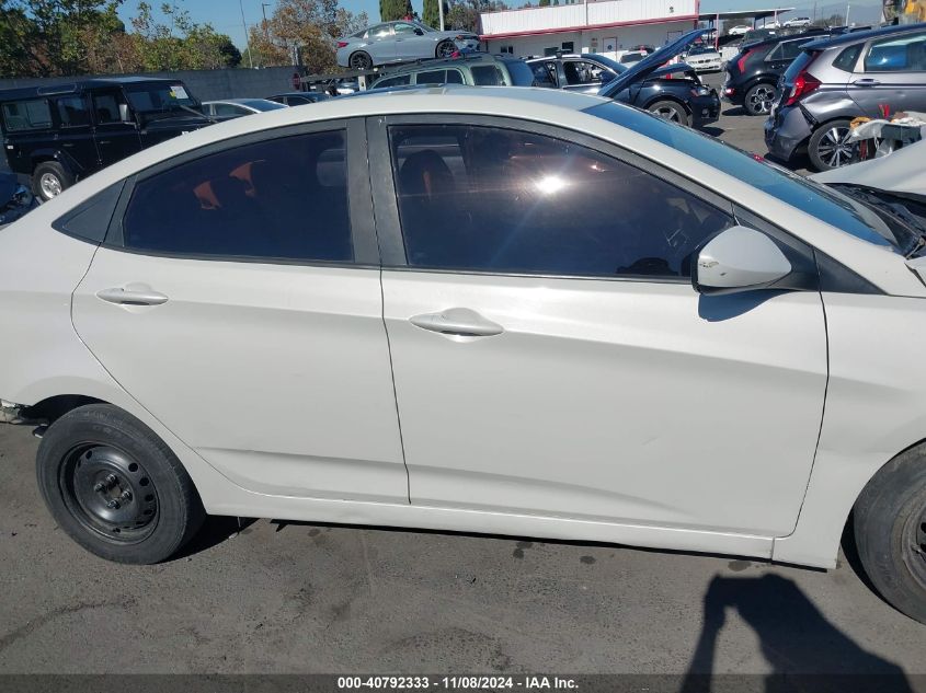 2017 Hyundai Accent Se VIN: KMHCT4AE7HU218166 Lot: 40792333