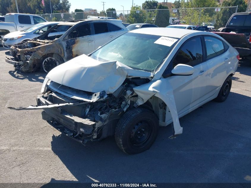 2017 Hyundai Accent Se VIN: KMHCT4AE7HU218166 Lot: 40792333