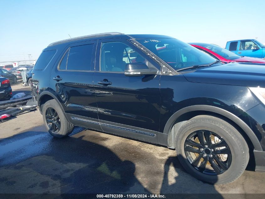 2018 Ford Explorer Xlt VIN: 1FM5K8D87JGB69371 Lot: 40792359