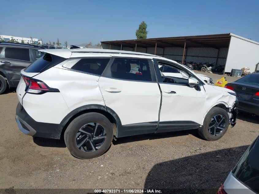 2023 Kia Sportage Hybrid Lx VIN: KNDPU3AGXP7100348 Lot: 40792371