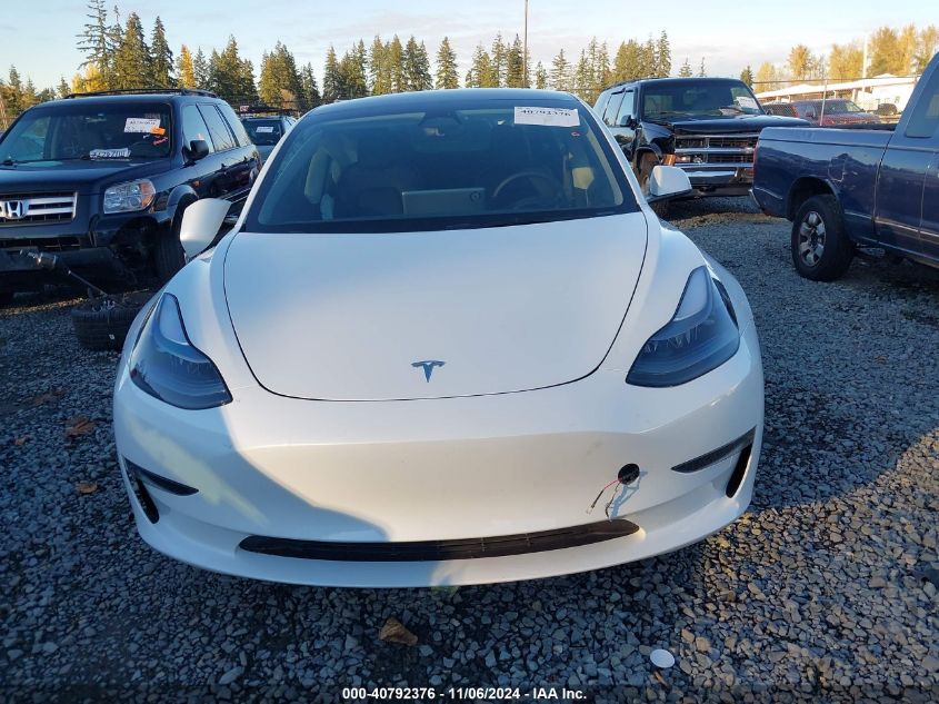 2023 Tesla Model 3 Performance Dual Motor All-Wheel Drive VIN: 5YJ3E1EC6PF553660 Lot: 40792376