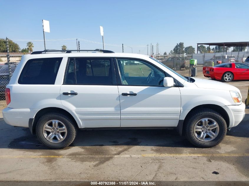 2005 Honda Pilot Ex VIN: 2HKYF18415H561705 Lot: 40792388