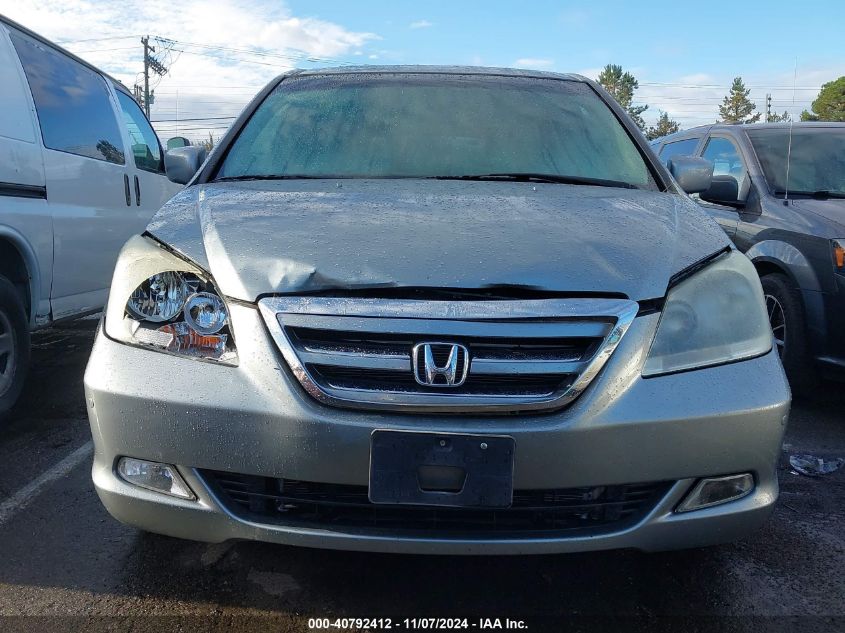 2005 Honda Odyssey Touring VIN: 5FNRL38835B046800 Lot: 40792412