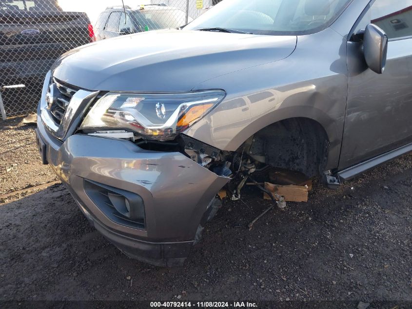 2018 Nissan Pathfinder Sv VIN: 5N1DR2MM0JC651883 Lot: 40792414