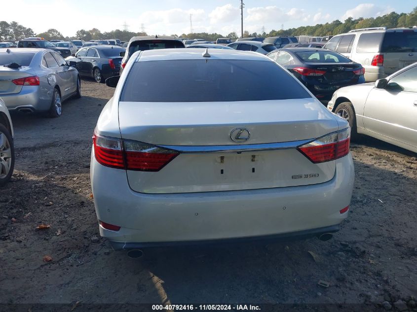 2013 Lexus Es 350 VIN: JTHBK1GG2D2077229 Lot: 40792416