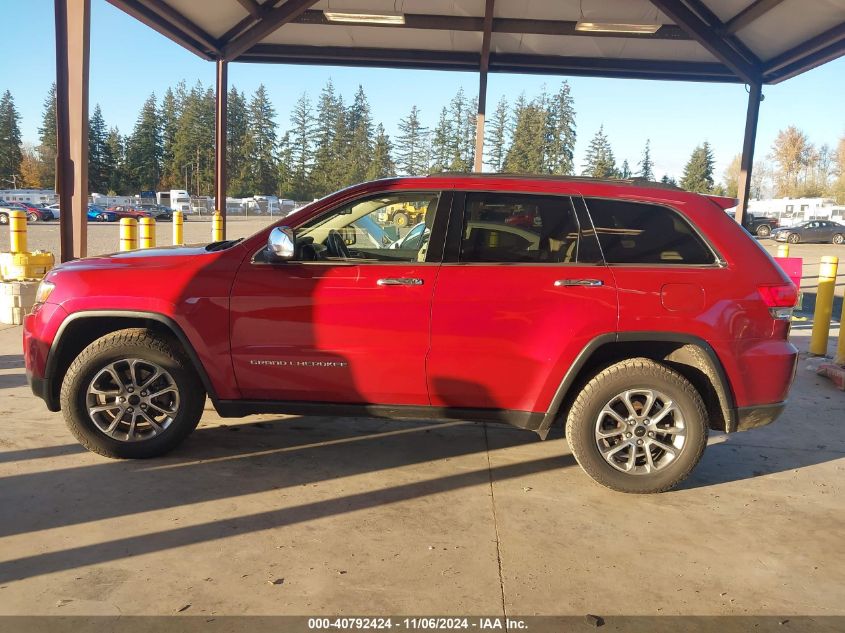 2014 Jeep Grand Cherokee Limited VIN: 1C4RJFBG4EC526087 Lot: 40792424