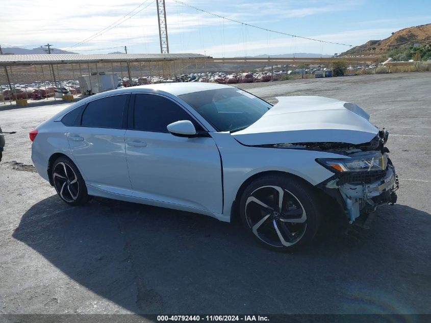 2018 Honda Accord Sport VIN: 1HGCV1F31JA158401 Lot: 40792440