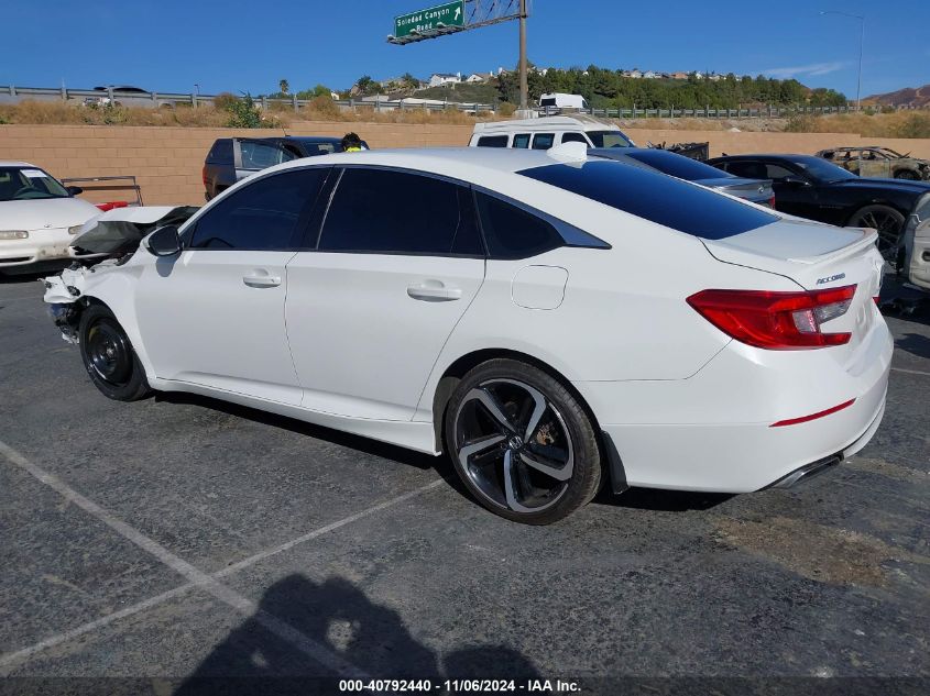 2018 Honda Accord Sport VIN: 1HGCV1F31JA158401 Lot: 40792440