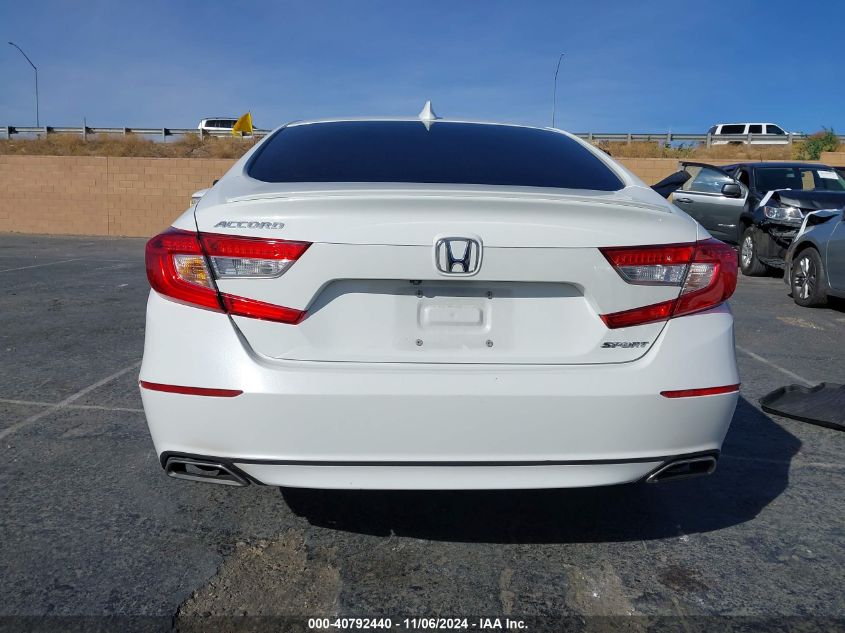 2018 Honda Accord Sport VIN: 1HGCV1F31JA158401 Lot: 40792440